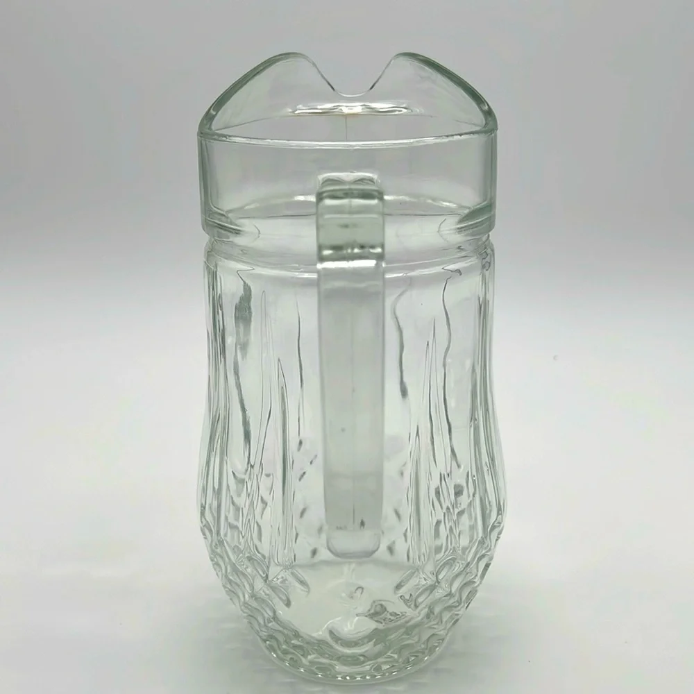 Gibson Home Brunson Glass Pitcher - Diamond Pattern